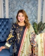 🌸 দুবাই সিল্কে রাজকীয় ছোঁয়া! ✨ B - Image 2