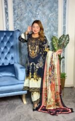 🌸 দুবাই সিল্কে রাজকীয় ছোঁয়া! ✨ B - Image 3