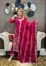 Exclusive White Giold Indian Georget Whith Embrodary Work+Sequince Work - Image 2