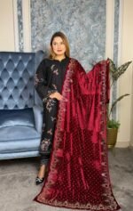 Royal Singapore Velvet Fabric Shawl Ring