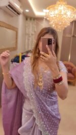 Luxury Jimmy Choo Imported Saree (L)