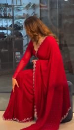 Premium Indian Jorjet Saree - Image 4